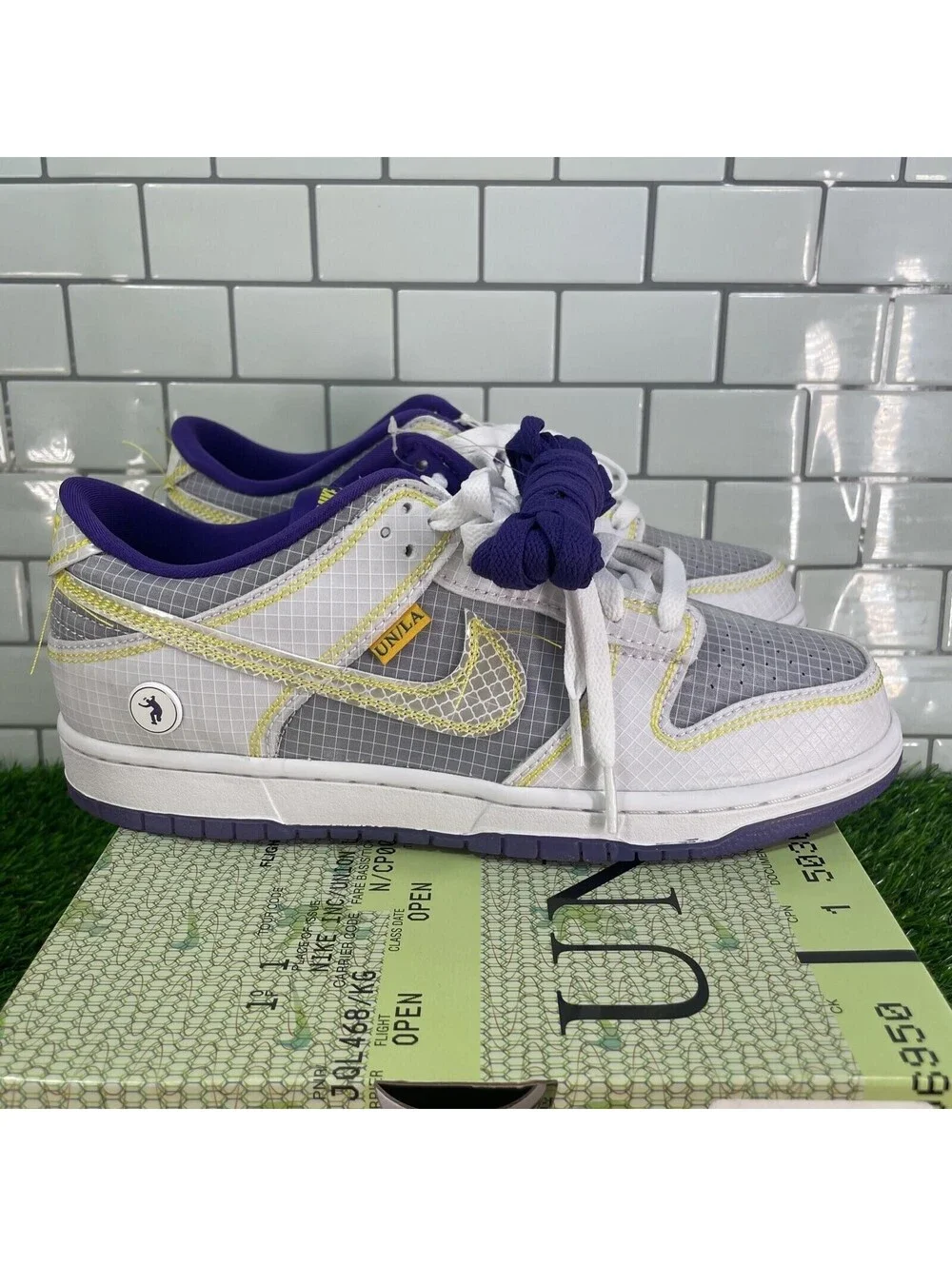 Nike Dunk Low x Union Passport 8.5 Men “Court Purple” 10W